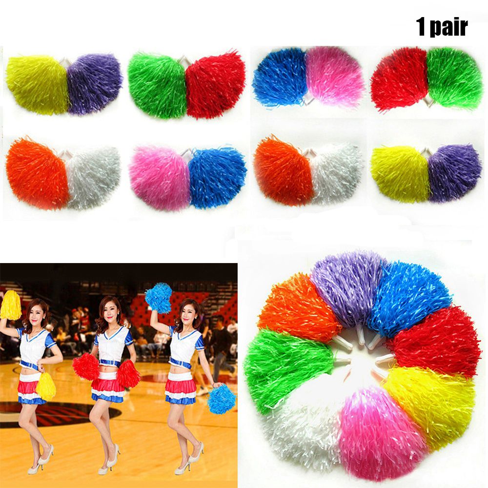 1pair Concert Fancy Double hol - Cheerleading Pom Pom 评论和价格