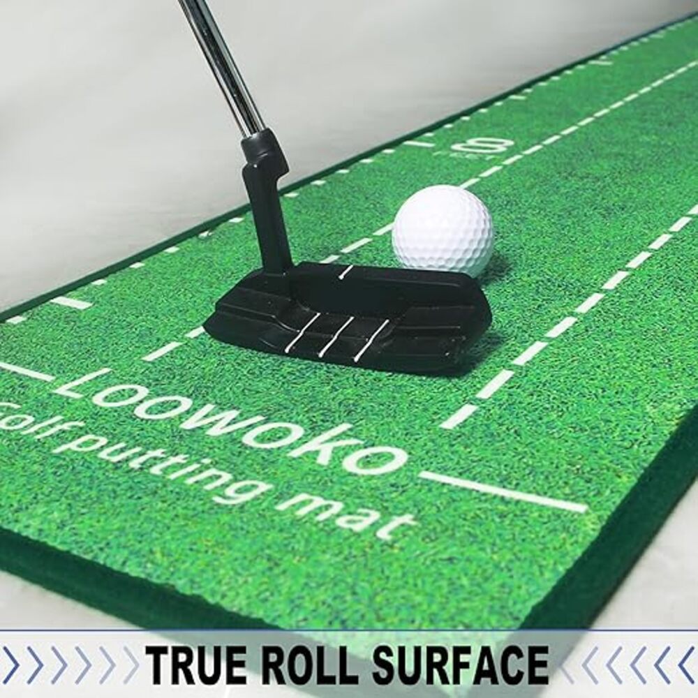 Golf Removable Putter Practice - Golf Putting Mat 评论和价格