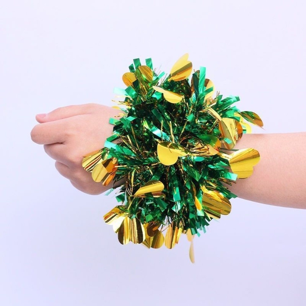 10pcs Wrist Decor Colorful Met - Cheerleading Pom Pom 评论和价格