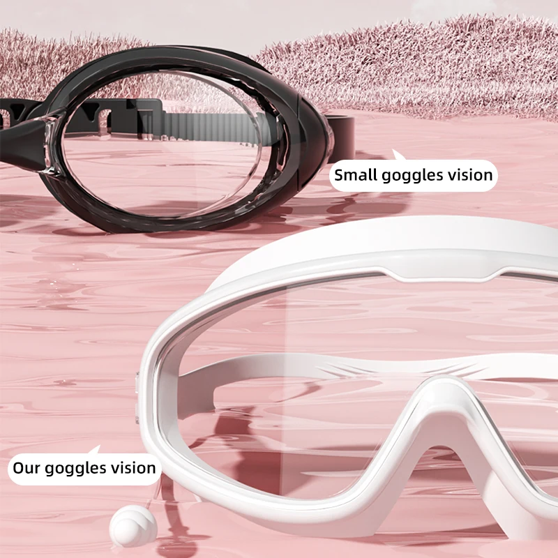 Swimming Goggles Big Frame Swi - Swimming Goggles Anti Fog 评论和价格