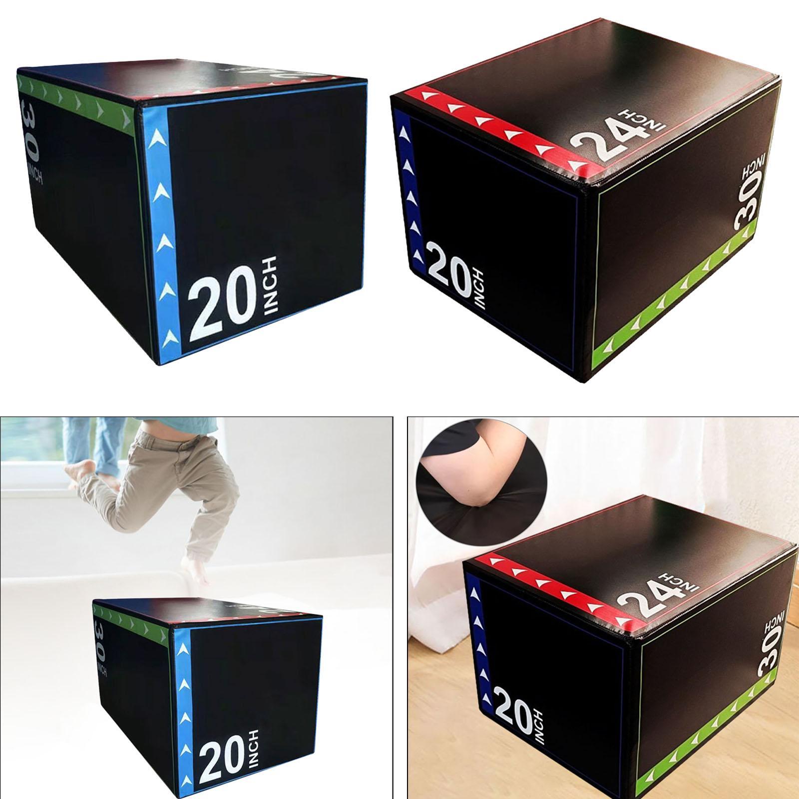 3-in-1Jump Box Plyometric Box  - Sports Equipment Meaning 评论和价格