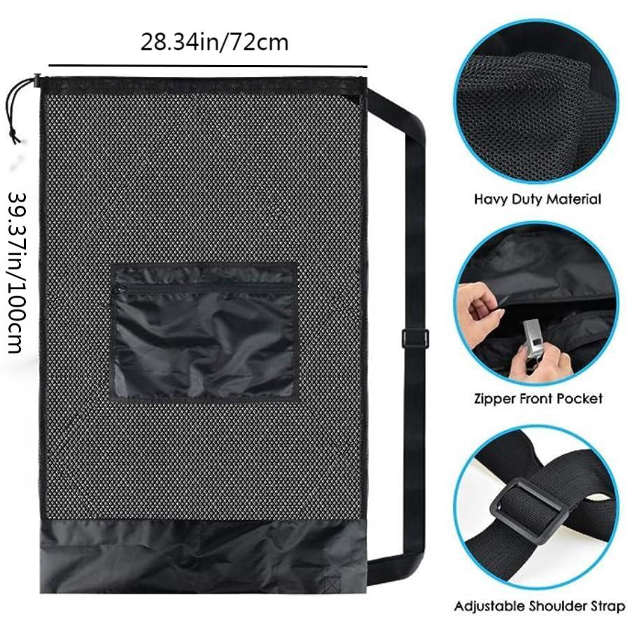 Large mesh sports bag with sho - Sports Equipment Stores 评论和价格