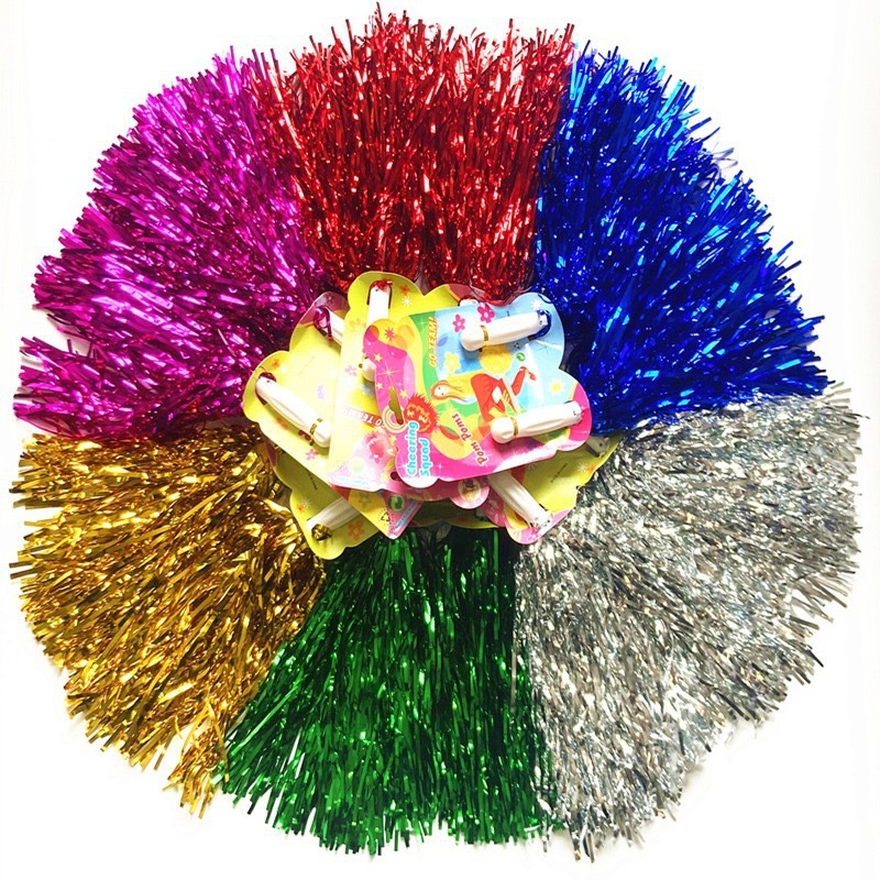 Pompom Pom Girl Cheer Pompoms  - Cheerleading Pom Pom 评论和价格