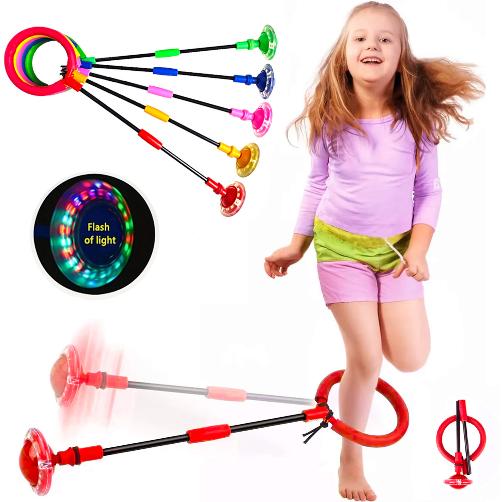 Flash Jumping Rope Ball Kids O - Sports Equipment For Kindergarten 评论和价格