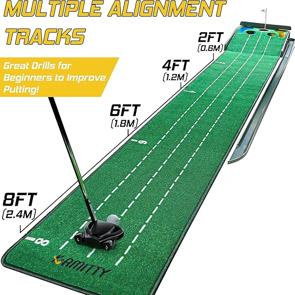 PGM Golf Indoor Putting Mat Pu - Golf Putting Mat 评论和价格