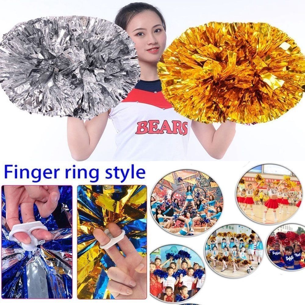25cm Game Pom Poms PET Come On - Cheerleading Pom Pom 评论和价格