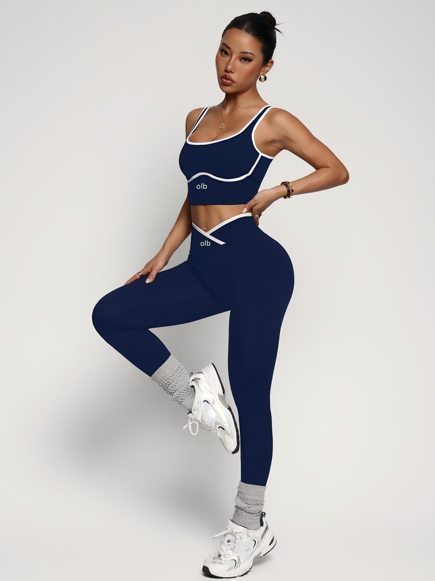 2-piece new sports bra vest pa - Sports Equipment Set 评论和价格