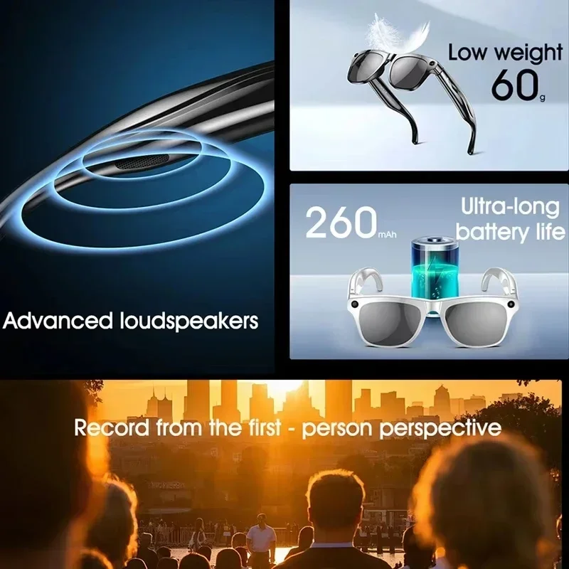 8K Vision AI Eyeglasses Built- - Swimming Goggles Anti Fog 评论和价格