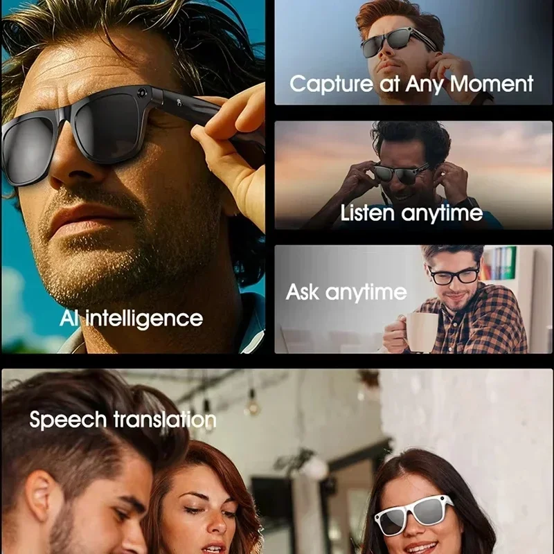 8K Vision AI Eyeglasses Built- - Swimming Goggles Anti Fog 评论和价格