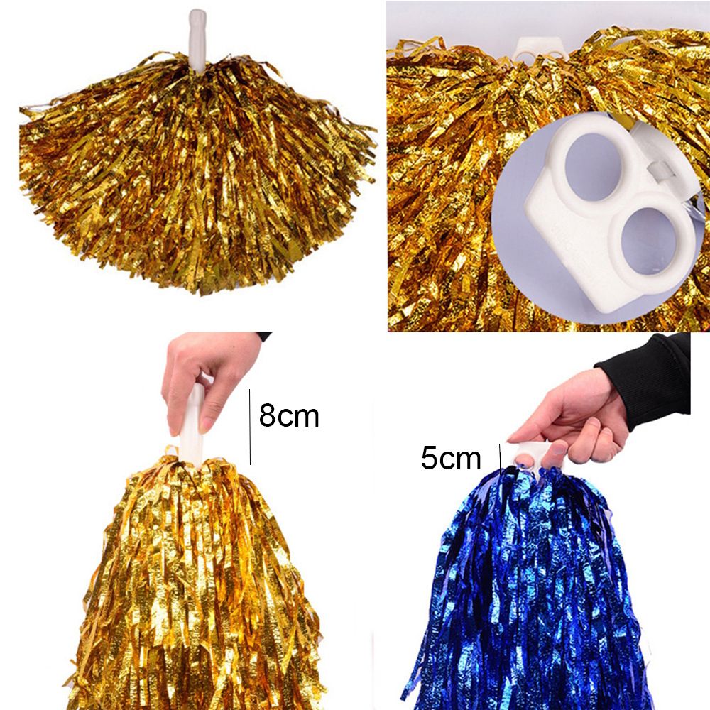 Costume Double hole handle Che - Cheerleading Pom Pom 评论和价格