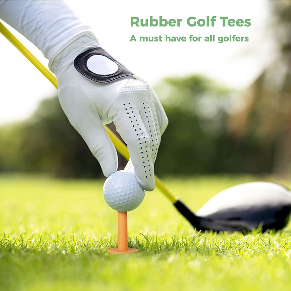 5pc/set Rubber Golf Tees,Golf  - Golf Putting Mat 评论和价格