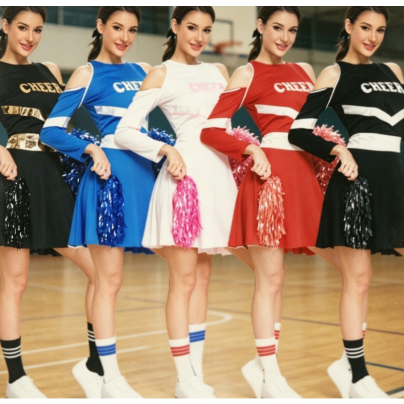 European American Cheerleader  - Cheerleading Pom Pom 评论和价格