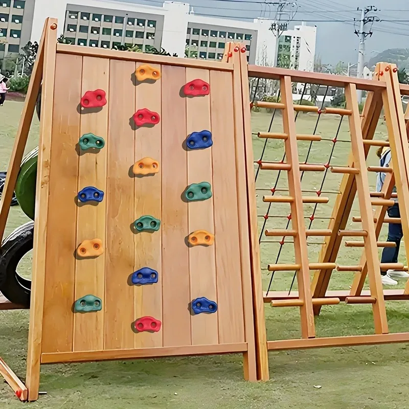 Colorful Kids Climbing Wall Ho - Sports Equipment Stores 评论和价格