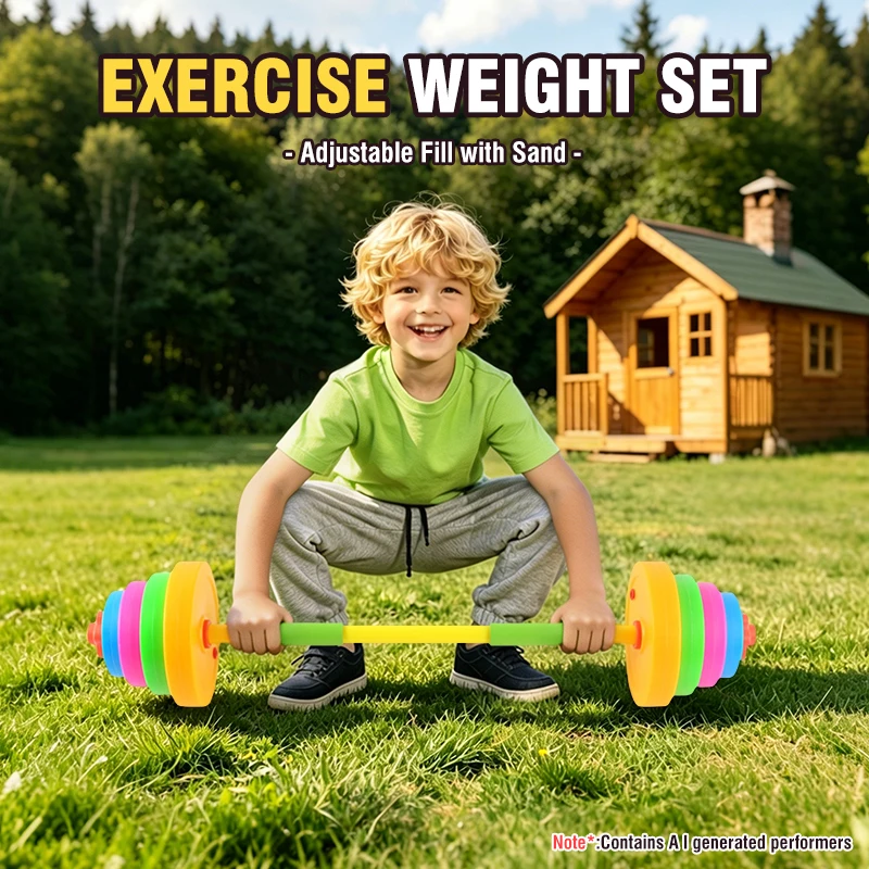 Adjustable Kids Dumbbell Barbe - Sports Equipment Stores 评论和价格