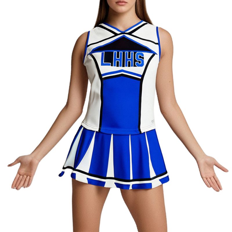 Women's Cheerleader Costume Un - Cheerleading Pom Pom 评论和价格