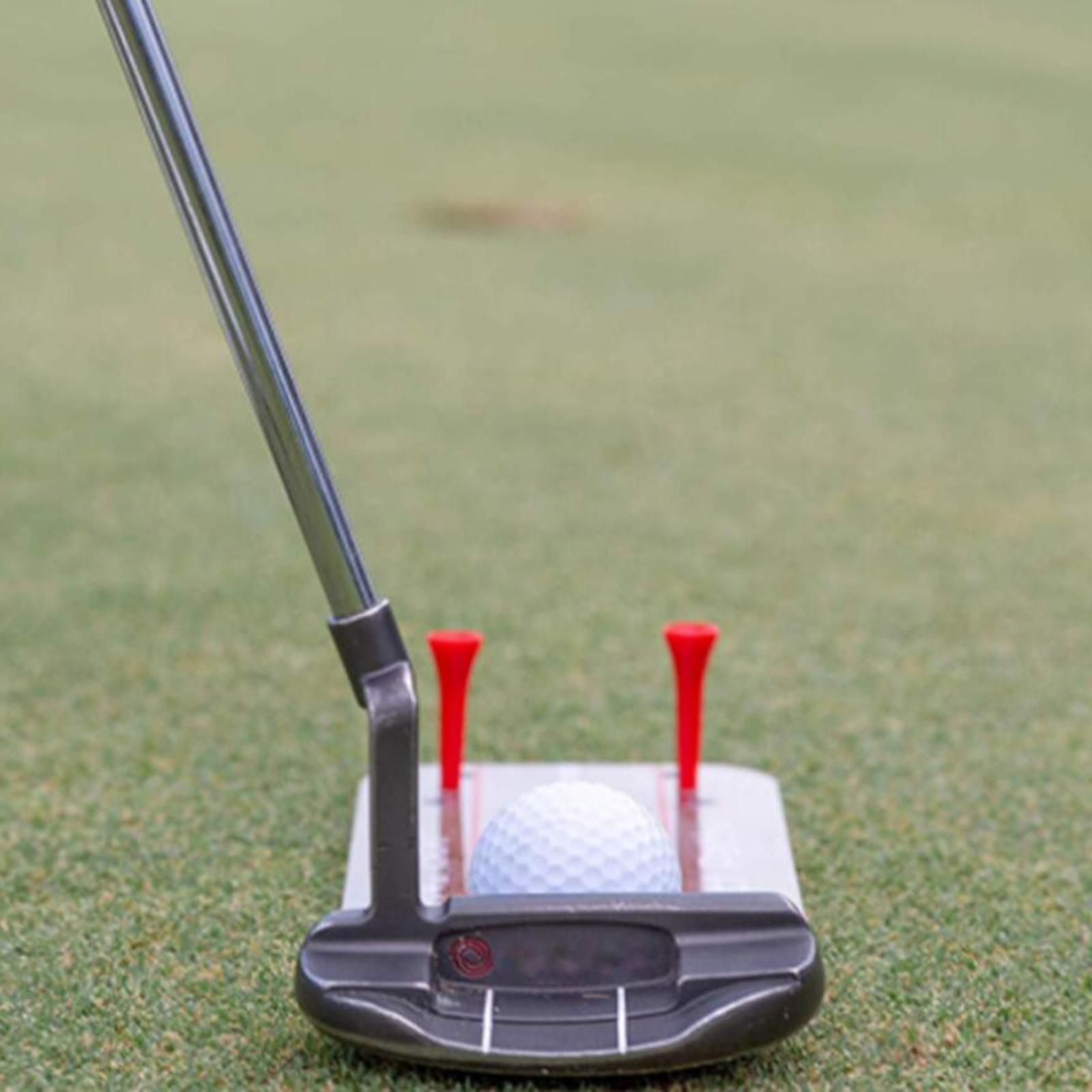 Golf Putting Aid Alignment Put - Golf Putting Mat 评论和价格