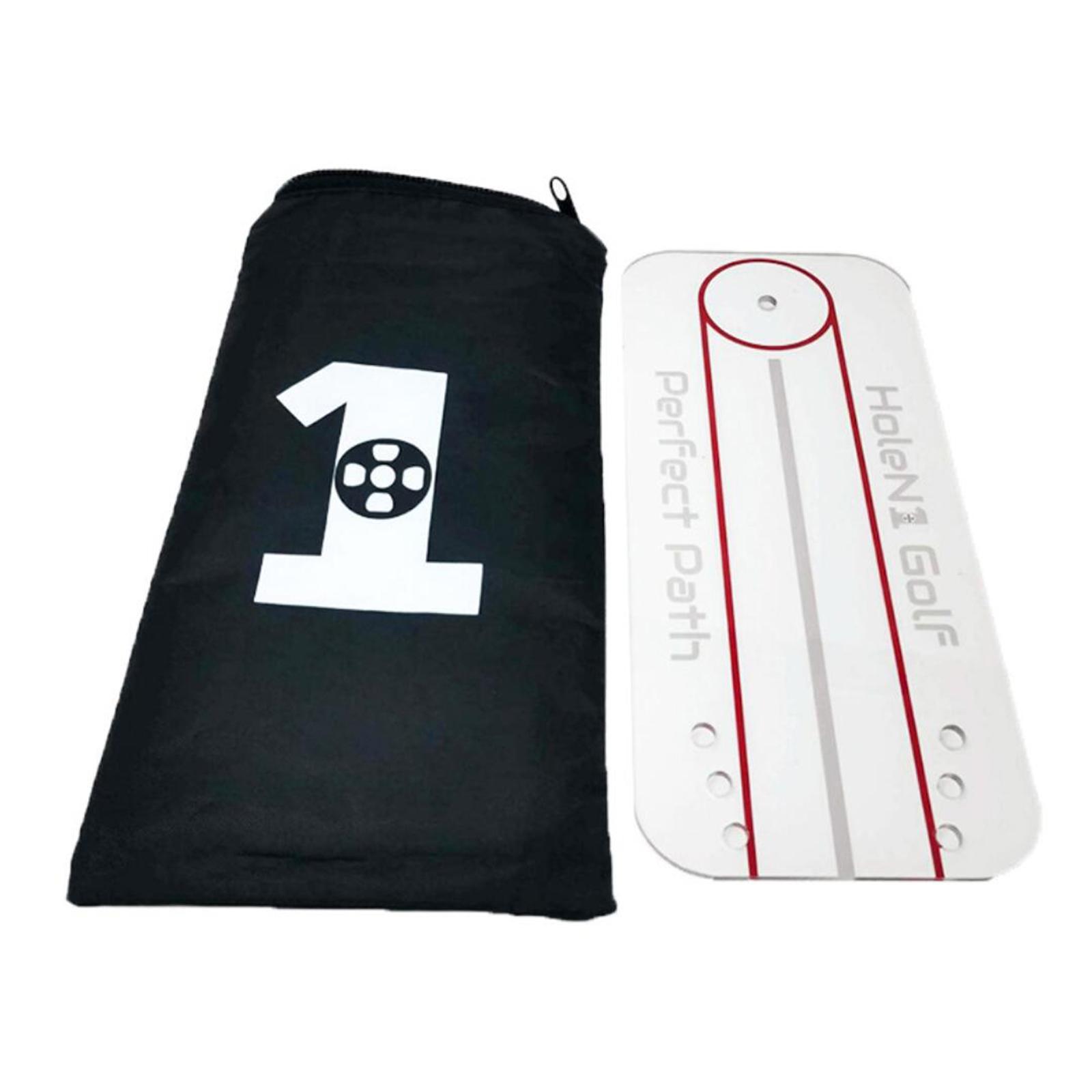 Golf Putting Aid Alignment Put - Golf Putting Mat 评论和价格