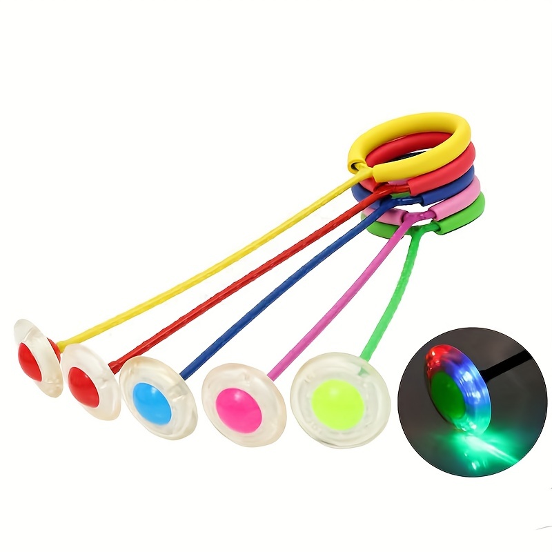 1Pc Children Flashing Jump Rin - Sports Equipment For Kindergarten 评论和价格