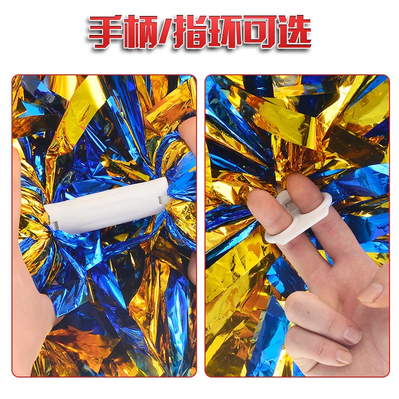 Gold Cheerleading Pom Poms wit - Cheerleading Pom Pom 评论和价格