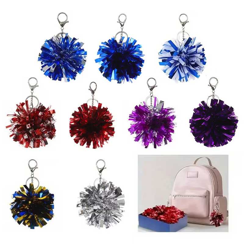 ST 1pc new Charm Foil Bag Pend - Cheerleading Pom Pom 评论和价格