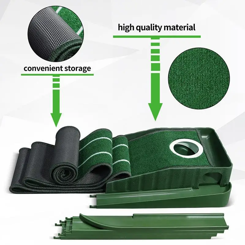 Mini Golf Green Putter Mat Por - Golf Putting Mat 评论和价格