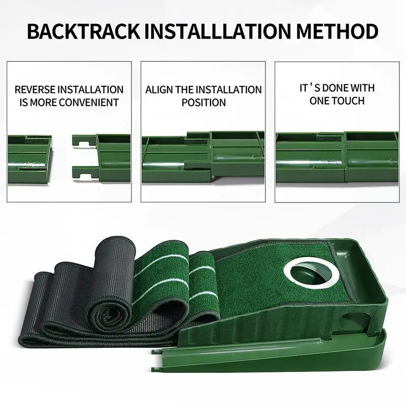Mini Golf Green Putter Mat Por - Golf Putting Mat 评论和价格