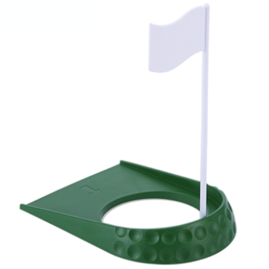Golf Hole Cup with Hole Flag A - Golf Putting Mat 评论和价格