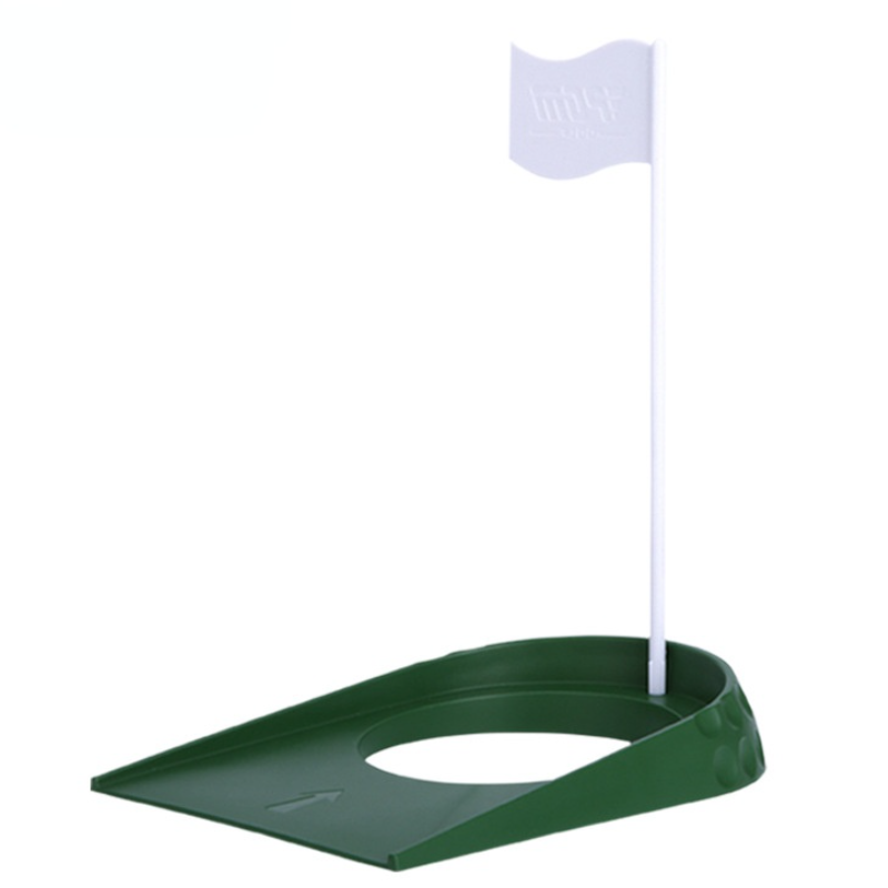 Golf Hole Cup with Hole Flag A - Golf Putting Mat 评论和价格
